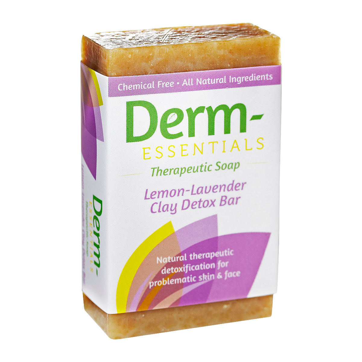 Derm-Essentials - Lemon Lavender Clay Detox Bar Soap