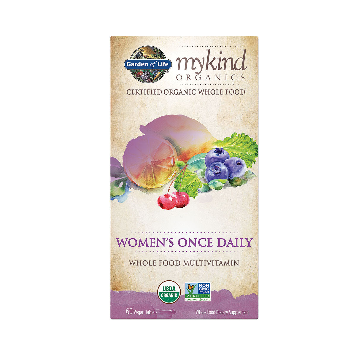 mykind Organics Women's Once Daily Whole Food Multivitamin